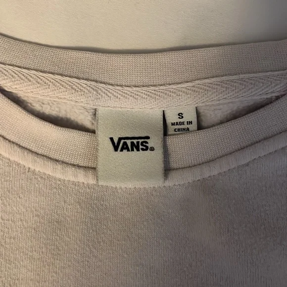 Vans “Off the Wall” Light pink Sweatshirt - Picture 5 of 5